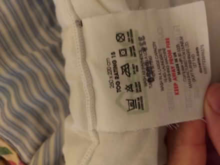 Photo of free Super king duvet (Menstrie FK11) #3