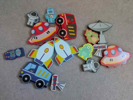 Photo of free Wooden space rocket (WD6) #2