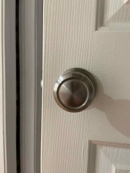 Photo of free Brushed nickel door hardware (Inwood) #2