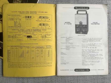 Photo of free Valve voltmeter assembly books (Childwall L16) #3