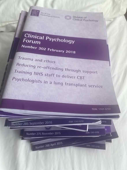 Photo of free Clinical Psychology journal (Surrenden BN1) #1