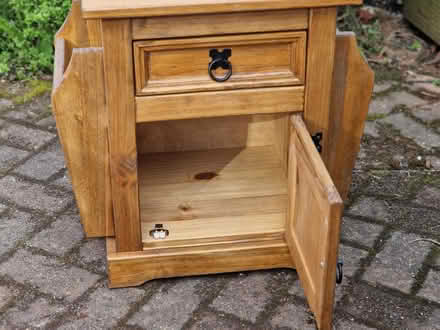 Photo of free Small wooden cabinet (Stanstead St Margarets SG12) #2