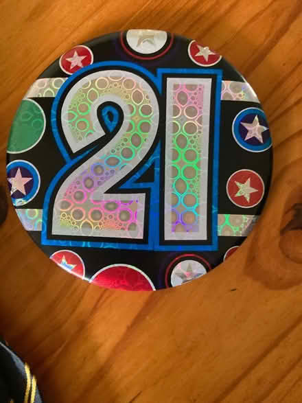 Photo of free Birthday badge (Ock St Abingdon OX14) #1