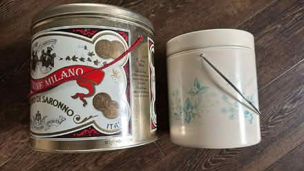 Photo of free Cake Tin and Biscuit Barrel (Panshanger AL7) #1