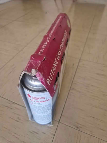 Photo of free Unused Butane Gas Cartridges (E17) #2