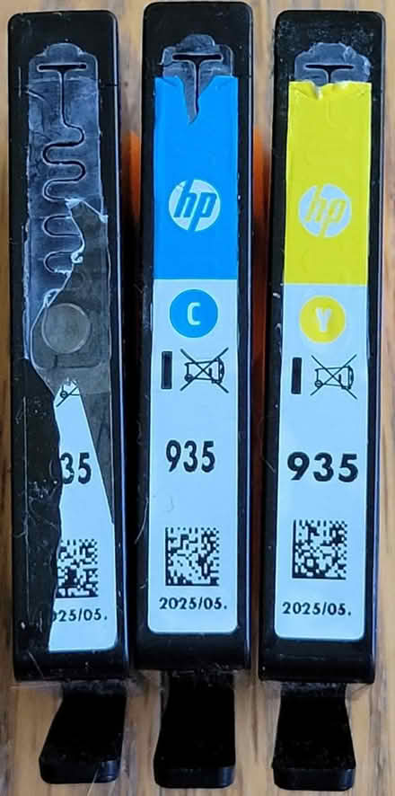 Photo of free HP 935 CMY 3-pack ink cartridges (Adelphi (20783)) #3