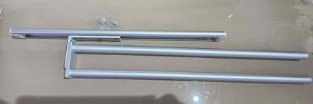 Photo of free hanging towel \ tea towel rail (Arddleen SY22) #2