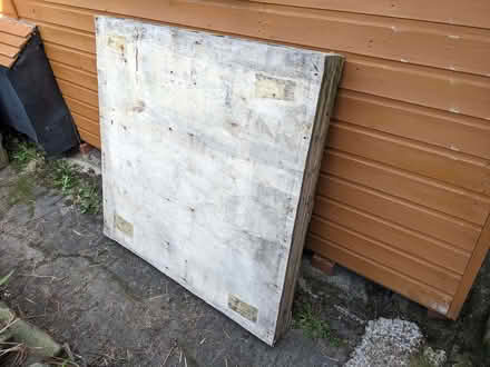 Photo of free Pallet. Strong heavy plywood (Ranmoor S10) #1