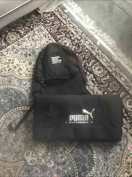 Photo of free Puma exercise mat Super dry rucksac (bow e3) #2