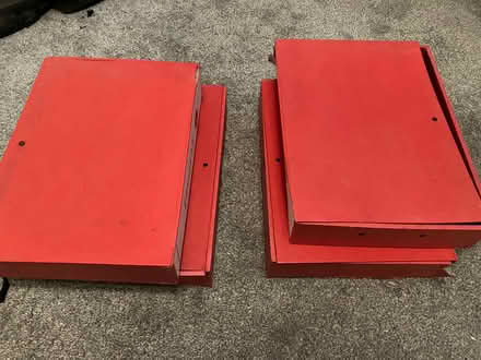 Photo of free Four box files (Newton Mearns G77) #1