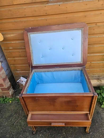Photo of free Vintage wooden sewing box (Westgate-on-Sea, Kent, CT8) #1