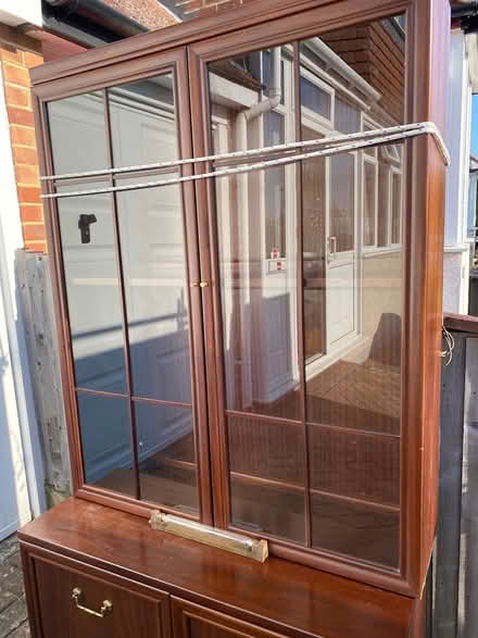 Photo of free Display cabinet (Sandrerstead.) #3