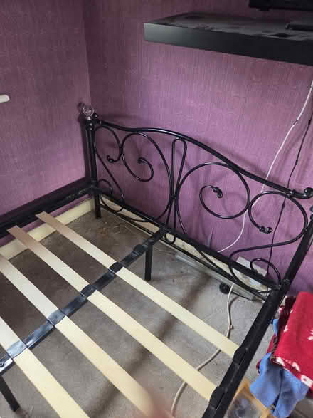 Photo of free Small double bed (Holmer Green HP15) #2