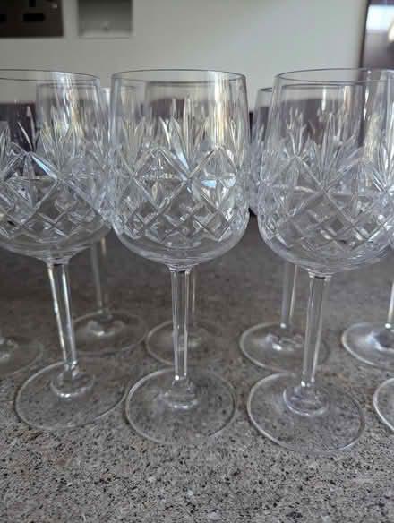 Photo of free Cut glass wine glasses (Abingdon OX14) #2