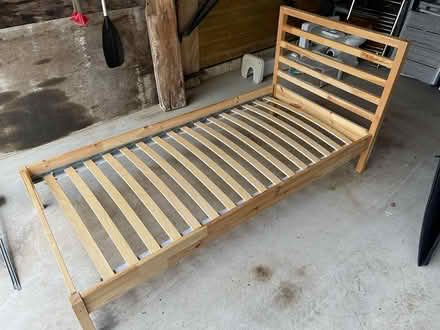 Photo of free Single bed frame - Ikea Tarva (Wingfield) #1