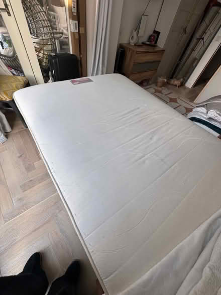 Photo of free Double mattress and headboard (Hackney Wick) #3