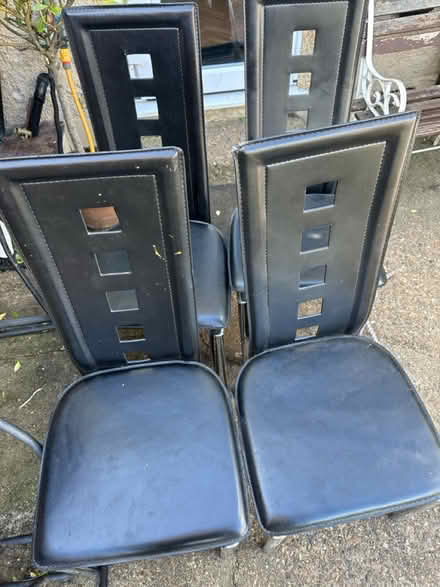 Photo of free Metal & Glass extending table (Worcester Park) #3