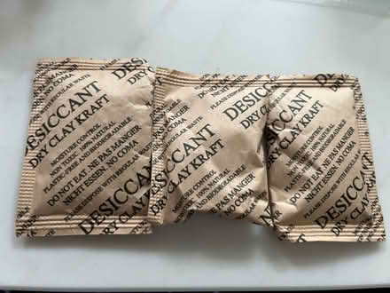 Photo of free Desiccant moisture control (Harborne) #1