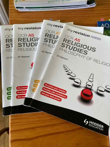 Photo of free Religious studies A level revision (Ock St Abingdon OX14) #1