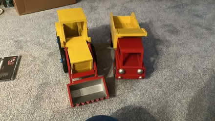 Photo of free Two large wooden push along toys (Wash Common RG14) #3