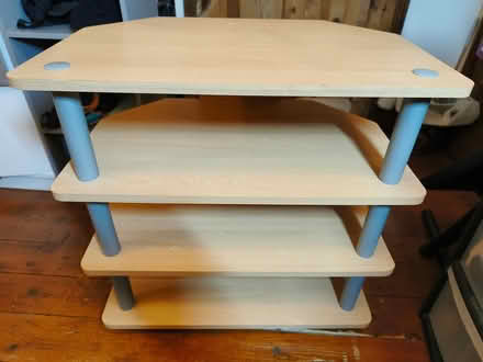 Photo of free Corner TV Unit Wooden Four Tier (Nuneaton) #1