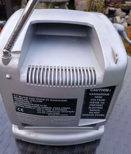 Photo of free vintage portable tv radio (Ferndown BH22) #2