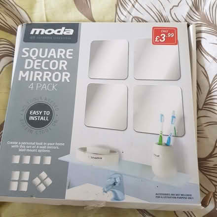 Photo of free Three used mirror tiles (Northway GL20) #1