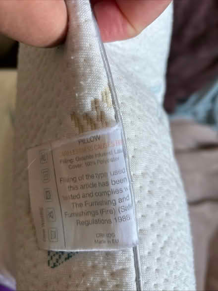 Photo of free Dunlop latex pillow (Bromley BR2) #4