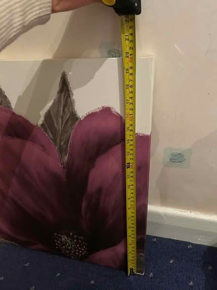 Photo of free Flower print on canvas (Skerton LA1) #4