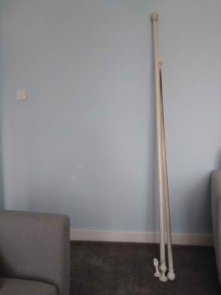 Photo of free White curtain poles (Coventry CV6) #1