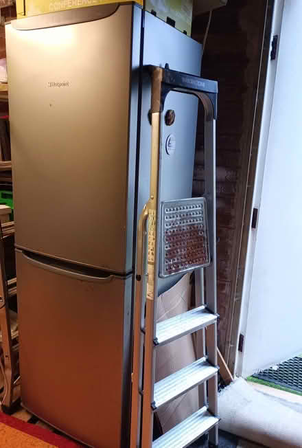Photo of free Fridge freezer, good enough to go in a garage. age. (Goodshaw BB4) #1