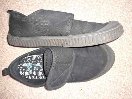 Photo of free Velcro plimsolls sz 12 (Lewisham) #1