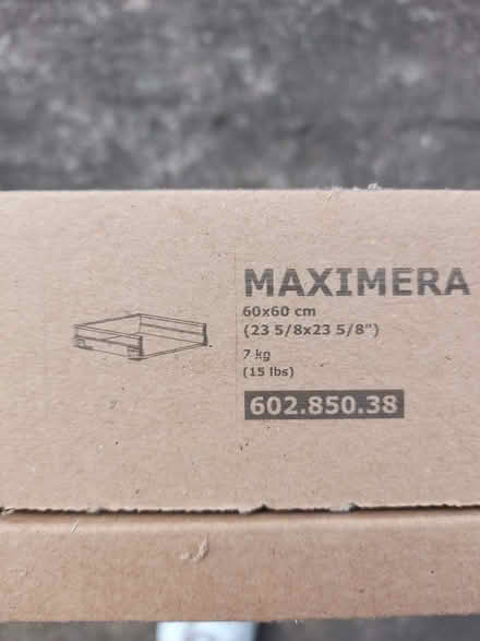 Photo of free Unused IKEA Maximera drawer unit & 2 Voxtorp drawer fronts (Bathford) #1