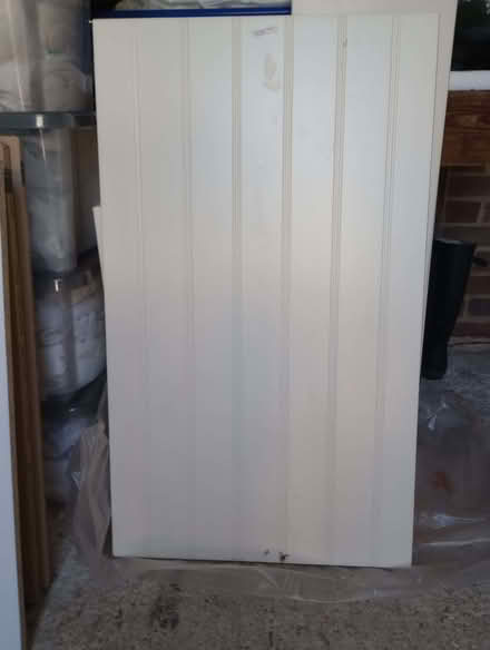 Photo of free B&Q Classic Ivory Decorative end panel. (Emsworth PO10) #1