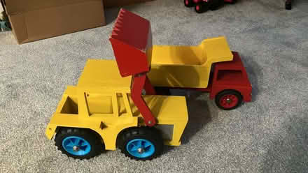 Photo of free Two large wooden push along toys (Wash Common RG14) #2