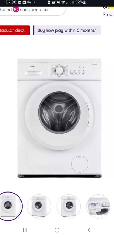 Photo of Washing machine (Islington N7) #1