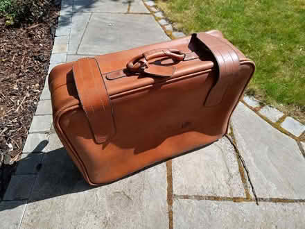 Photo of free Vintage vinyl suitcase (New Marston OX3) #1