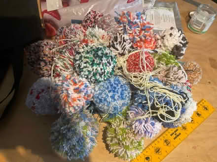 Photo of free Pile of Pom-poms (West End Woking) #1