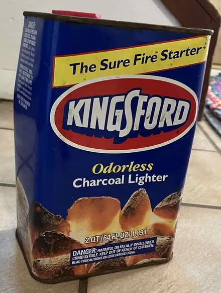 Photo of free Kingsford charcoal lighter fluid (North Berkeley) #1