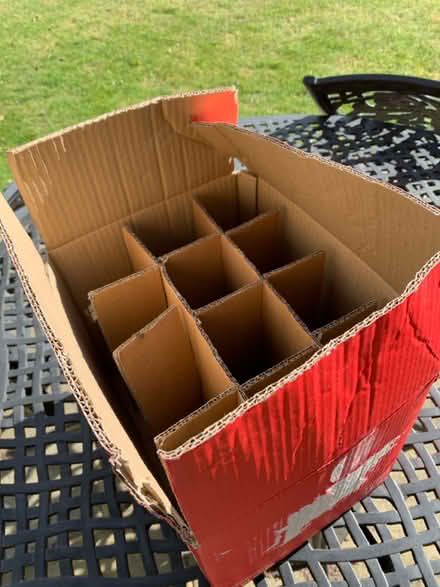 Photo of free Empty 12 bottle Wine Box (New Malden, KT3) #1