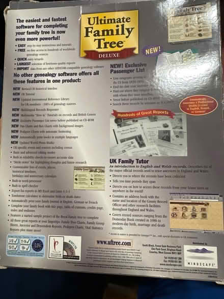 Photo of free Family Tree software CDs (Knaresborough HG5) #2