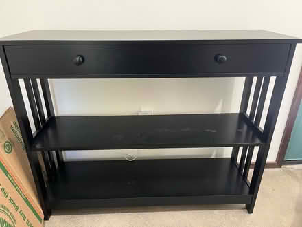 Photo of free Black Console table (Ballard) #1