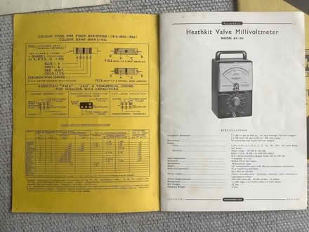 Photo of free Valve voltmeter assembly books (Childwall L16) #2