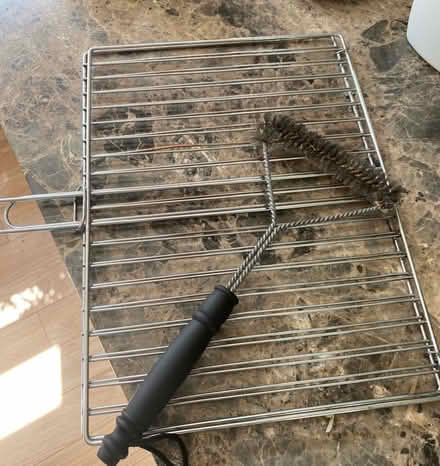 Photo of free BBQ rack and cleaning ‘brush’ (GL3 Churchdown) #1