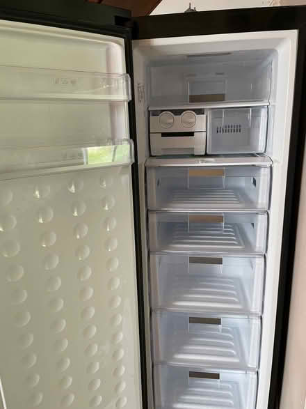 Photo of free Samsung tall gloss black freestanding freezer (Penn HP10) #3