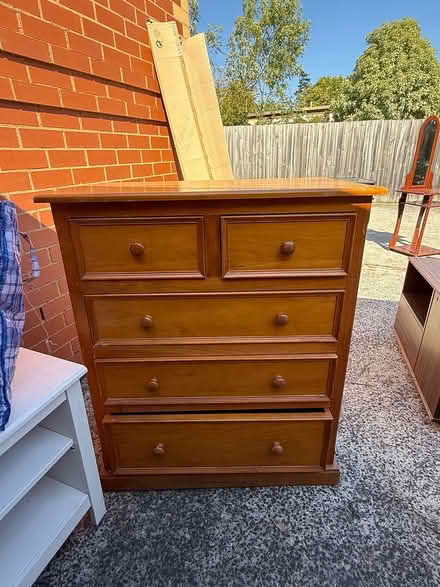 Photo of free Baltic Pine Chest of Drawers (Dorset Road, Boronia, Vic 3155) #1