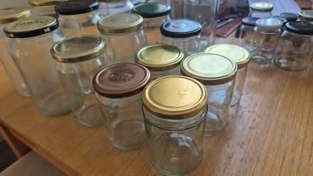 Photo of free Many clean glass jars with lids (Norcot RG30) #2