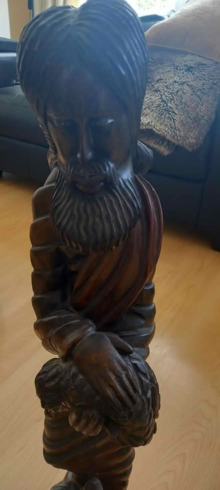 Photo of free Large wooden statue/ picture (Clonsilla) #2