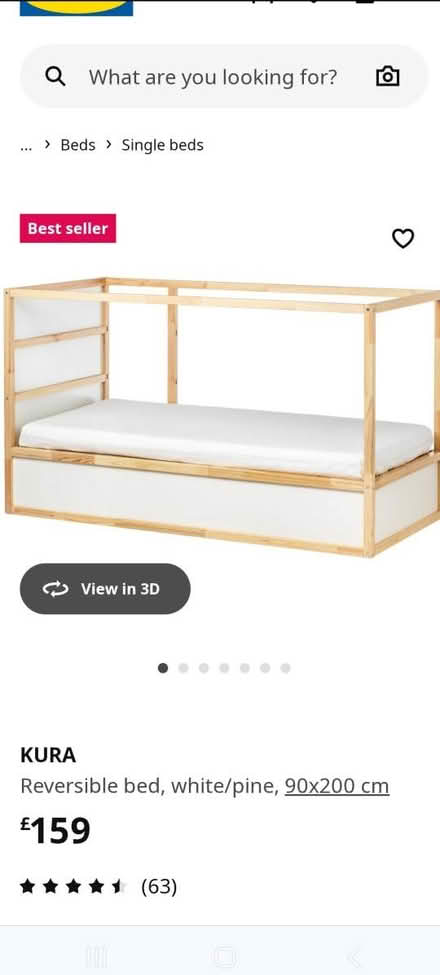 Photo of free Reversible bed (Shefford) #2