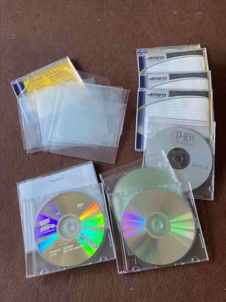 Photo of free Blank CDs/DVDs + some empty cases (Marlow Bottom SL7) #1